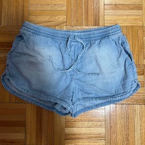 Aerie/American Eagle denim lounge shorts